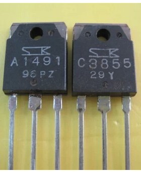 进口拆机正品功放配对管 2SA1491 2SC3855 A1491 C3855 一对3元