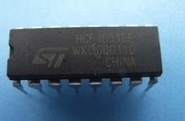 HCF4051BE HCF4051 逻辑电路 进口原装 实拍 直插DIP16