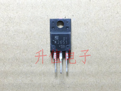 拆机 K2651 2SK2651 TO-220 MOS 场效应管 6A900V