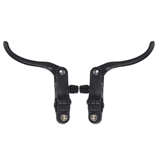 自行车公路车刹把死飞刹把黑色蓝色绿色银色粉色左边刹把右边刹把