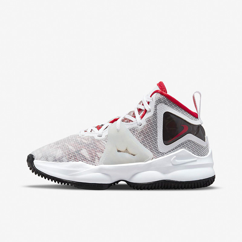 Nike/耐克正品LEBRON XIX儿童缓震透气篮球休闲运动鞋 DD0421-101