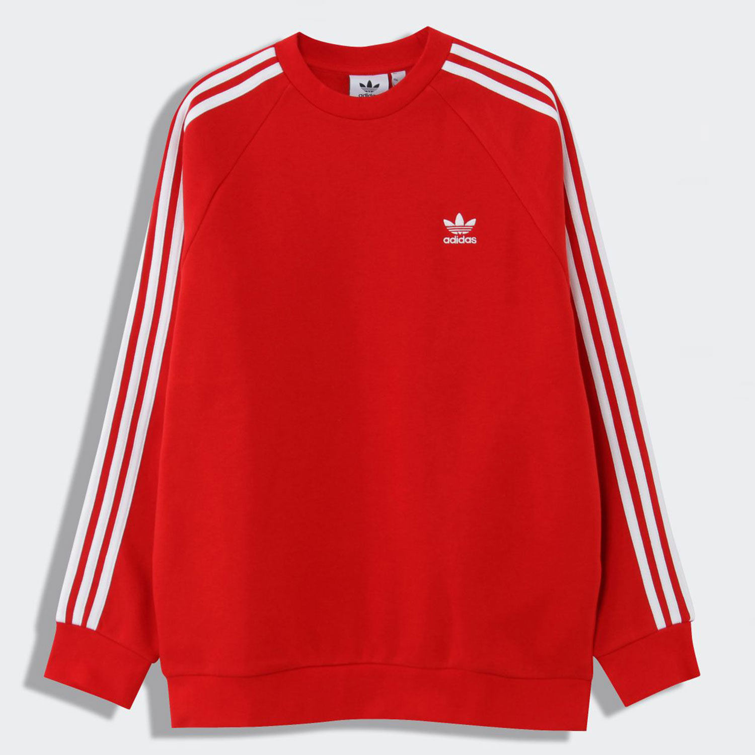 adidas阿迪达斯正品三叶草男子上衣休闲运动圆领卫衣套头衫gn3484