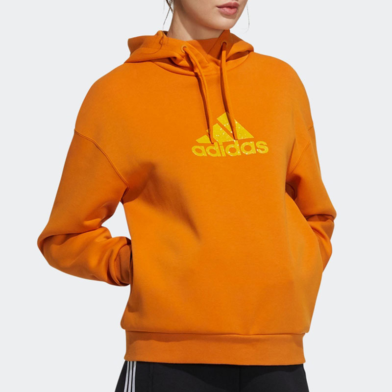 Adidas/阿迪达斯正品新款女子舒适休闲运动连帽卫衣套头衫HB7361