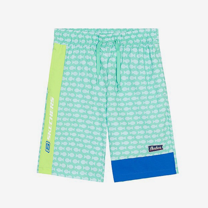 Skechers/斯凯奇正品夏季新款儿童速干休闲运动短裤L222B093,童装/婴儿装/亲子装,裤子,淘宝优惠券,粉丝福利购,淘宝优惠卷