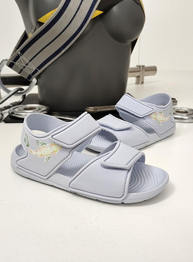 Adidas/阿迪达斯正品  新款女童魔术贴运动凉鞋沙滩鞋 F34784