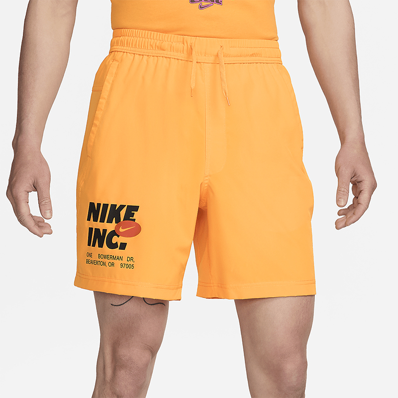 耐克男士无衬里系带运动短裤