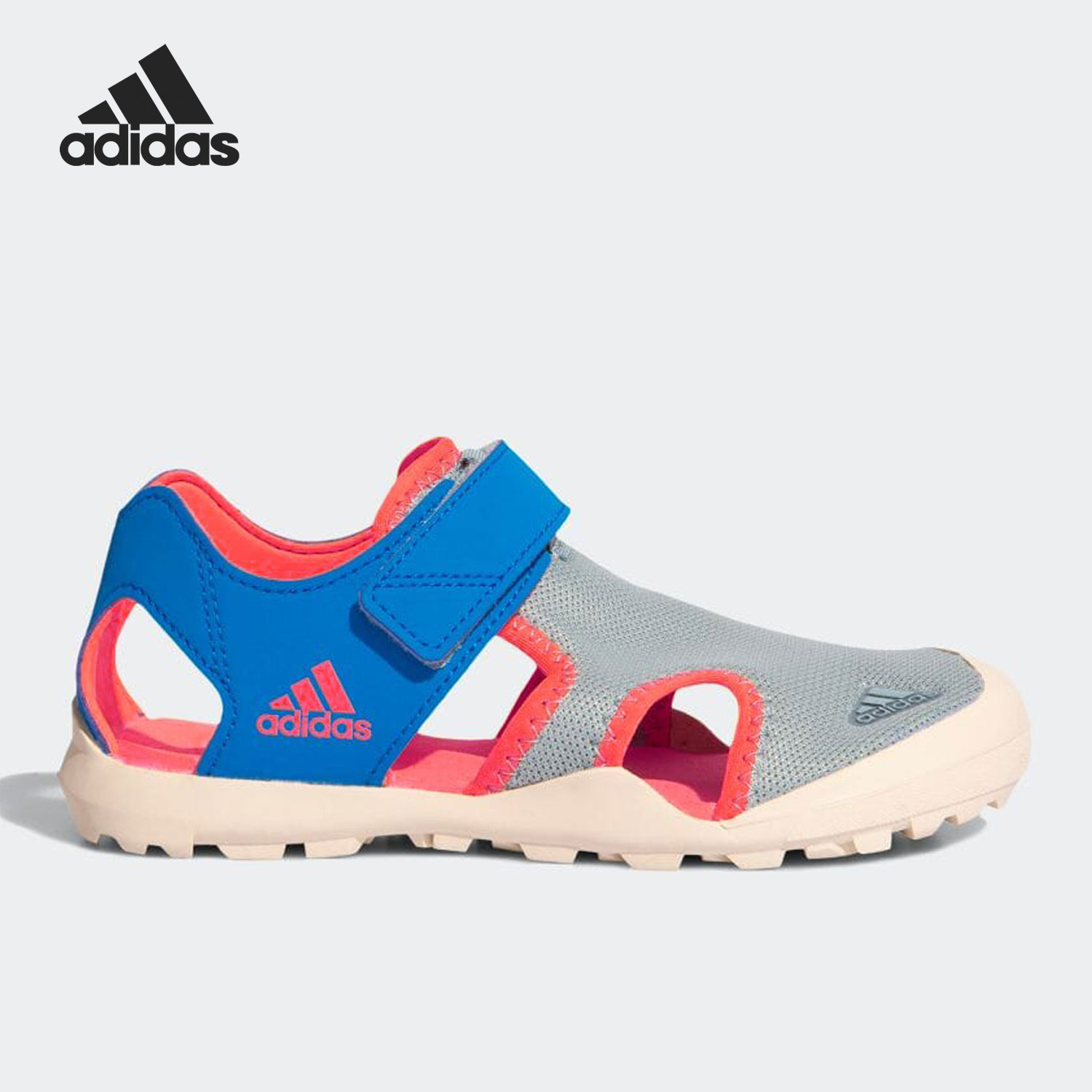 阿迪达斯年包头乐高大童镂空凉鞋