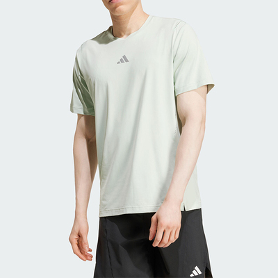 阿迪达斯男士运动健身短袖