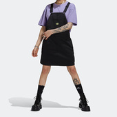 半身背带连衣裙 三叶草女子夏运动工装 HB9458 阿迪达斯正品 Adidas