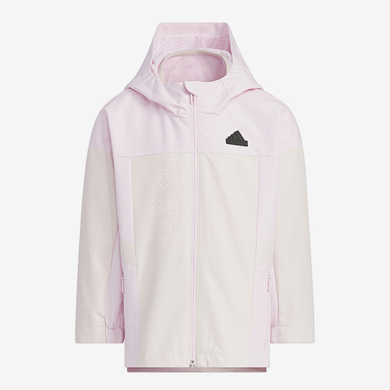 阿迪达斯小童运动休闲外套