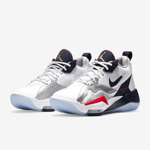 Nike耐克正品JORDAN ZOOM '92 (GS)ip儿童运动大童篮球鞋子CN9138