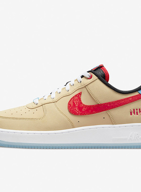 Nike/耐克正品Air Force 1男女款运动休闲舒适轻便板鞋DQ7628-200