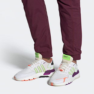 NITE 三叶草 阿迪达斯正品 FX3813 男女经典 运动鞋 JOGGER Adidas