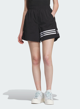 Adidas/阿迪达斯正品三叶草女子宽松透气休闲运动短裤IP1761