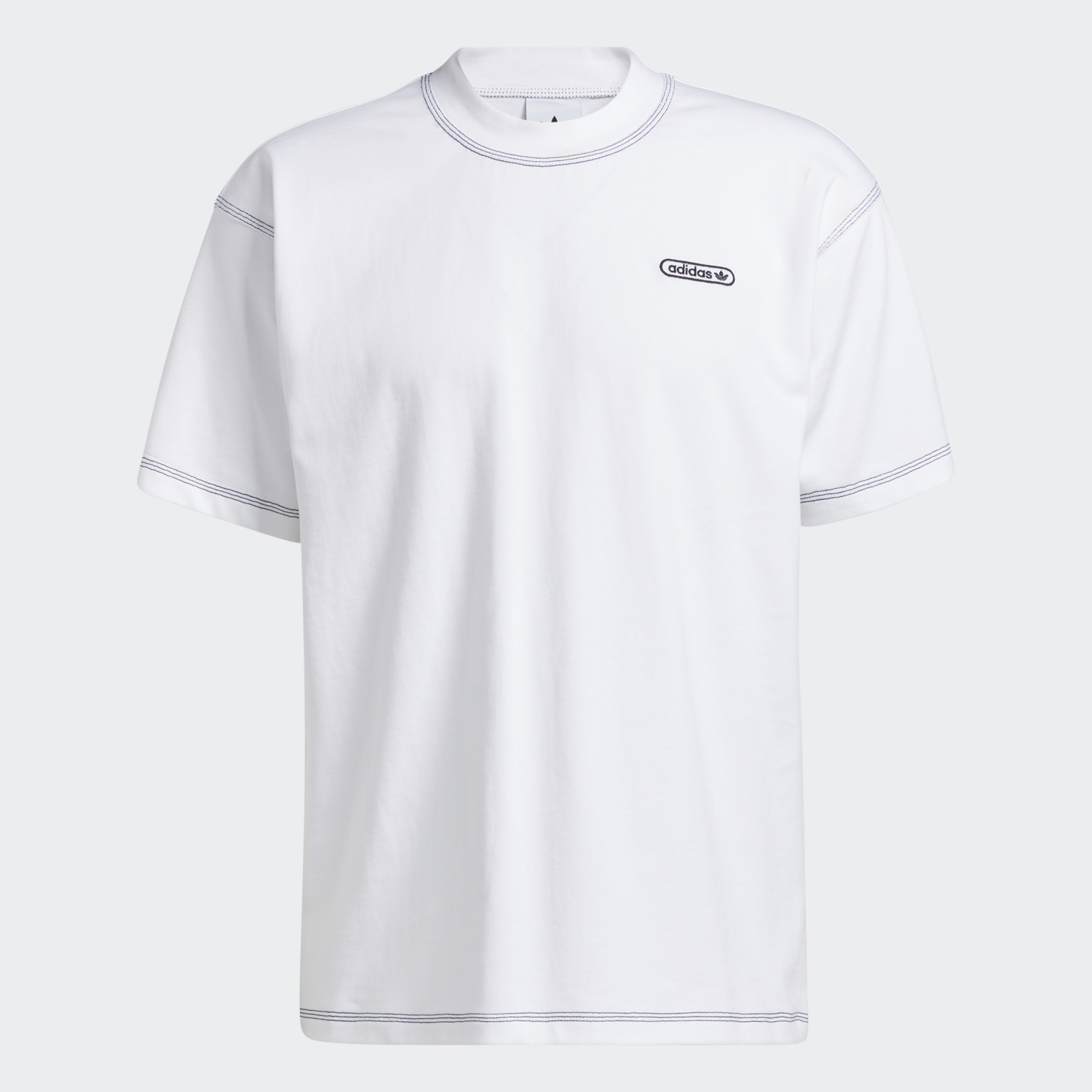 阿迪达斯夏季男圆领休闲运动T恤