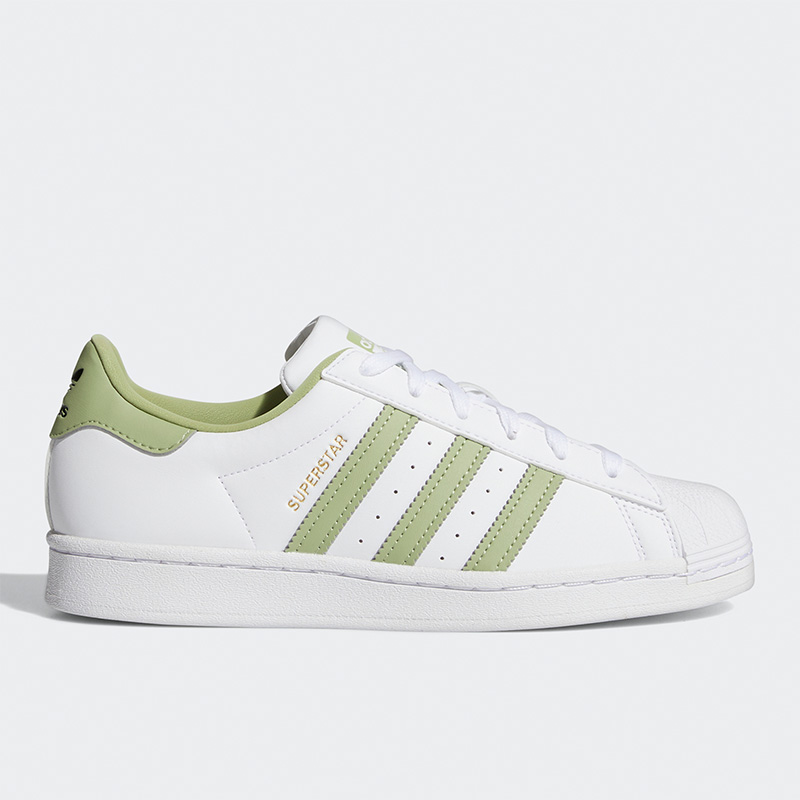 阿迪达斯三叶草女贝壳头休闲板鞋