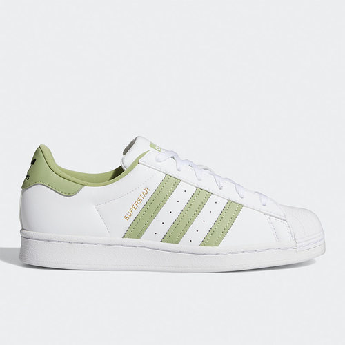 阿迪达斯三叶草女贝壳头休闲板鞋