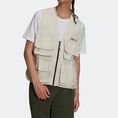 男子运动休闲工装 三叶草新款 马甲背心HF4776 阿迪达斯正品 Adidas