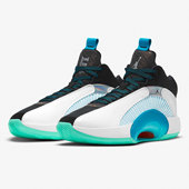 耐克正品 AJ35 AIR Nike JORDAN 郭艾伦男子中帮篮球鞋 CZ8153