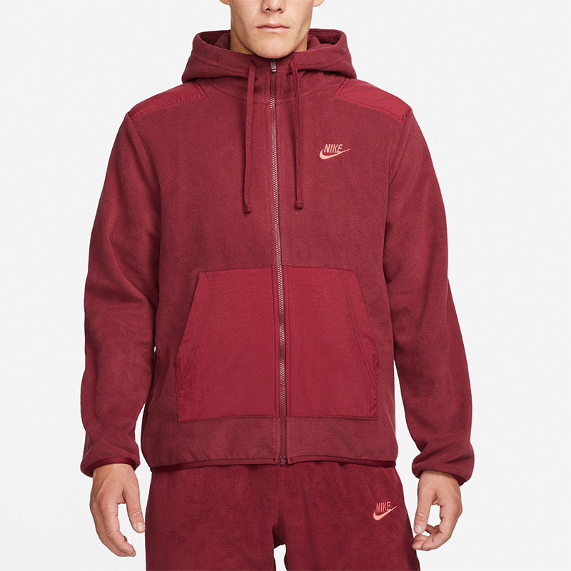 Nike/耐克正品冬季运动男子防风连帽加绒保暖夹克外套 DD4883-677-封面