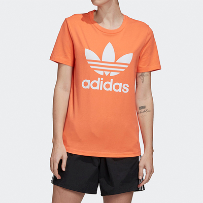 阿迪达斯正品女士运动短袖