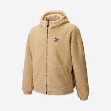 Puma/彪马正品运动休闲男女款仿羊羔绒宽松连帽外套539568-20