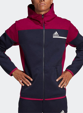 Adidas/阿迪达斯男连帽运动休闲防风外套GM6535 6531 6533 6537