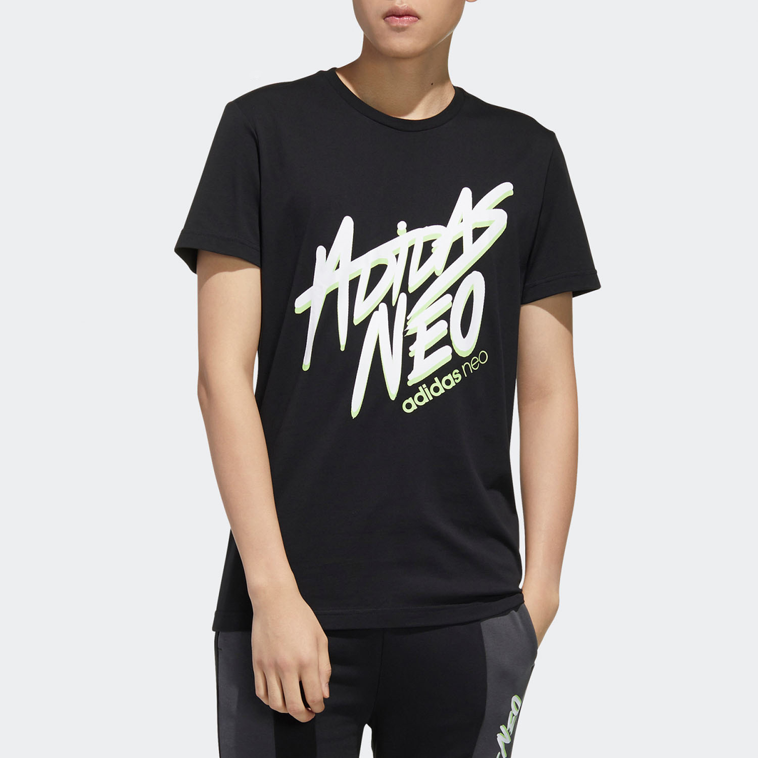 Adidas/阿迪达斯正品neo M FAVES TEE男子运动T恤FP7350 GL1193