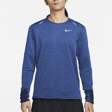 Nike/耐克正品冬季新款男子运动加绒休闲长袖T恤DD5650-451