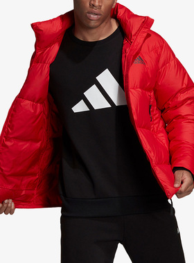 Adidas/阿迪达斯正品冬季新款户外男子运动保暖羽绒服外套 GV5348