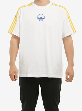 Adidas/阿迪达斯正品 三叶草 男子秋季休闲运动短袖T恤 GD2122
