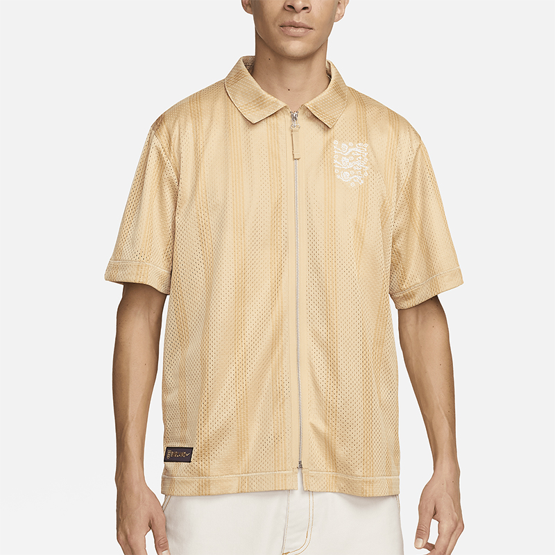 Nike/耐克男士拉链开襟短袖外套