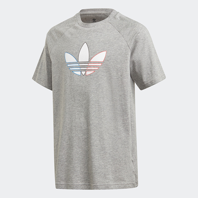 Adidas/阿迪达斯三叶草大童短袖