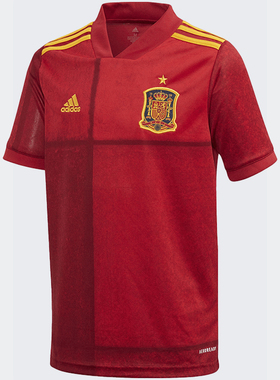 Adidas/阿迪达斯正品西班牙 主场球迷版大童短袖球衣 FI6237