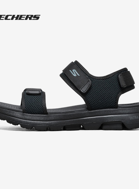 Skechers/斯凯奇正品【GO 系列】 夏季新款GOWALK男子运动凉鞋