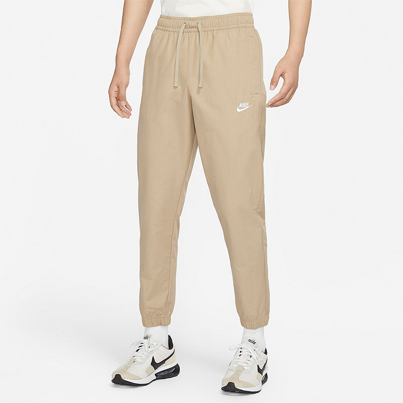 耐克男子梭织透气休闲束脚长裤