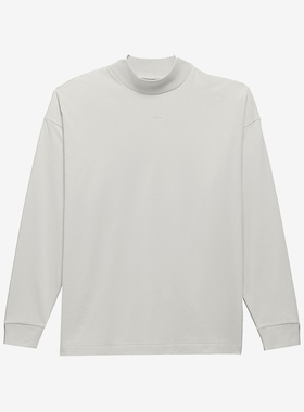 Adidas/阿迪达斯正品夏季男子圆领印花运动休闲长袖T恤IJ5555