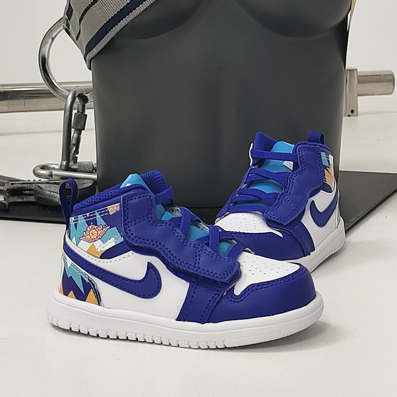 Nike/耐克正品JORDAN 1 MID ALT (PS) 小童运动童鞋AT4613-105