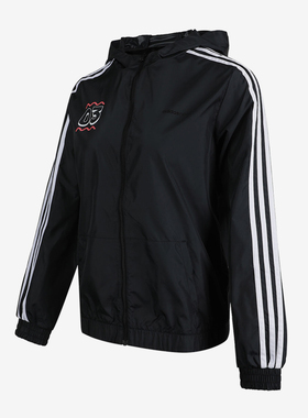 Adidas/阿迪达斯正品女子秋新款运动休闲防风夹克上衣GJ5333