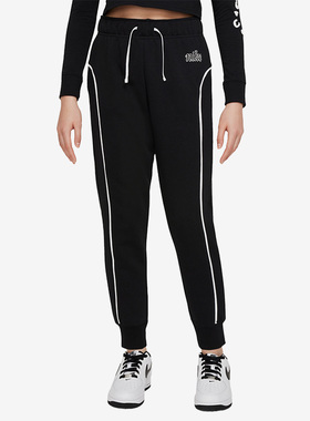 Nike/耐克正品跑步训练大童运动休闲舒适收口针织长裤 DQ8877-010