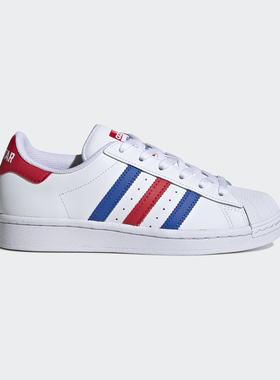 Adidas/阿迪达斯正品三叶草 SUPERSTAR J 大童经典运动鞋 FV3687