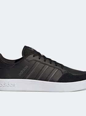 Adidas/阿迪达斯正品NEO BREAKNET网球文化男子透气板鞋 GX4198