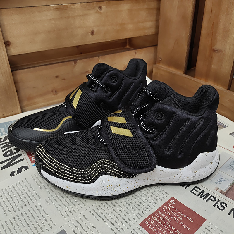 Adidas/阿迪达斯正品男女童鞋新款缓震高帮篮球鞋运动鞋FX8644