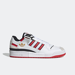 阿迪达斯正品 板鞋 三叶草FORUM LOW男女同款 GX1523 EXHIBIT Adidas