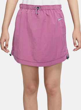 Nike/耐克正品新款女子休闲半身裙舒适运动短裙 DM6200-507
