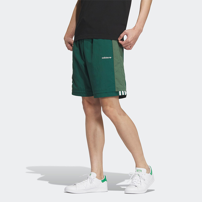 Adidas/阿迪达斯正品三叶草夏季新款拼接男子运动短裤IU4799