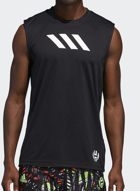 Adidas/阿迪达斯夏哈登篮球运动背心无袖T恤FR1828 DT9936 GC7865