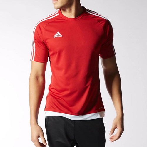 Adidas男足球训练运动短袖T恤