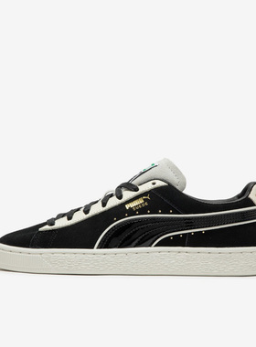 Puma/彪马正品Suede Croc男女同款耐磨复古休闲板鞋393255-01