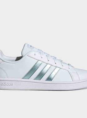 Adidas/阿迪达斯正品GRAND COURT BASE时尚女子运动网球鞋 GZ8164